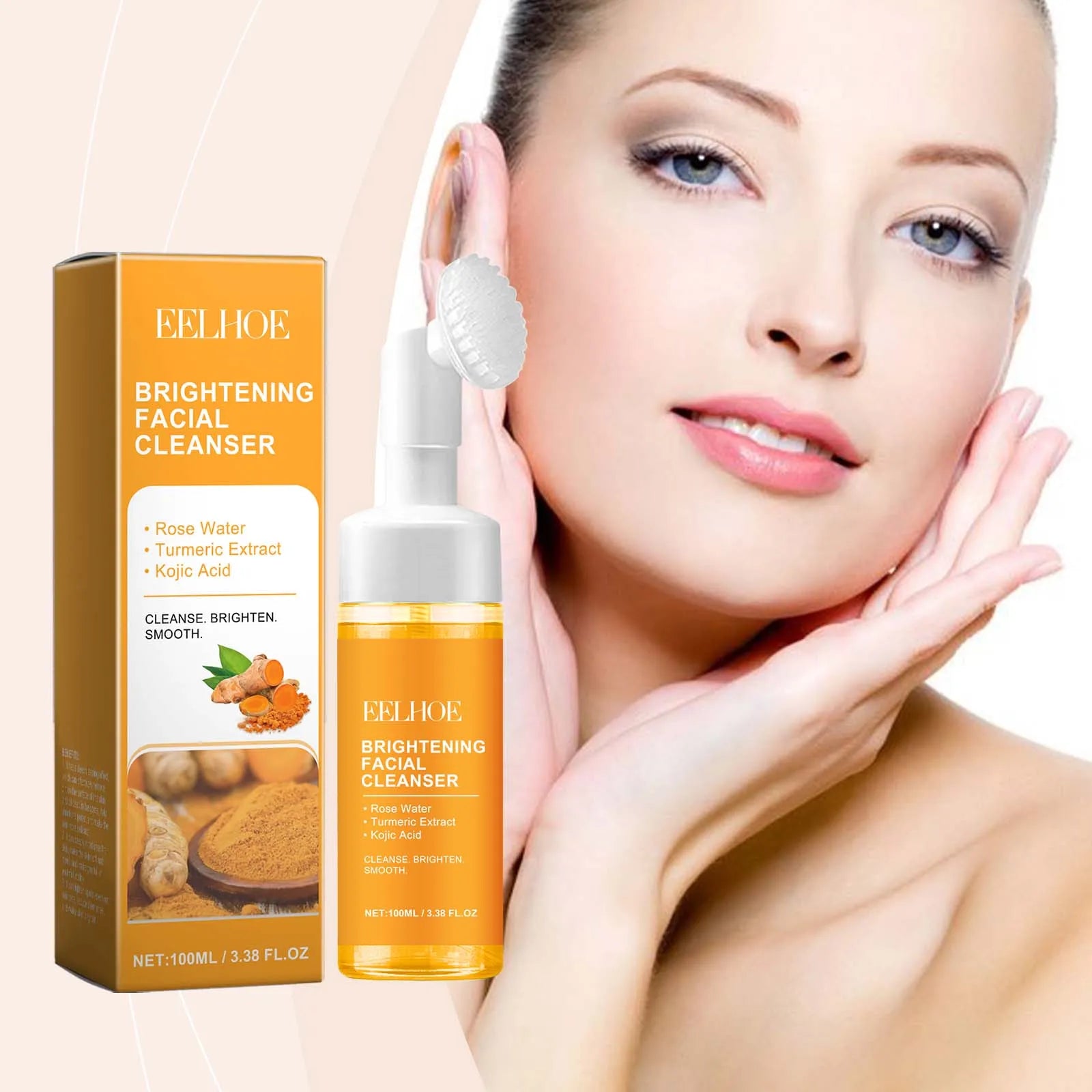 EELHOE Turmeric Facial Cleanser – Oil Control & Pore Care
