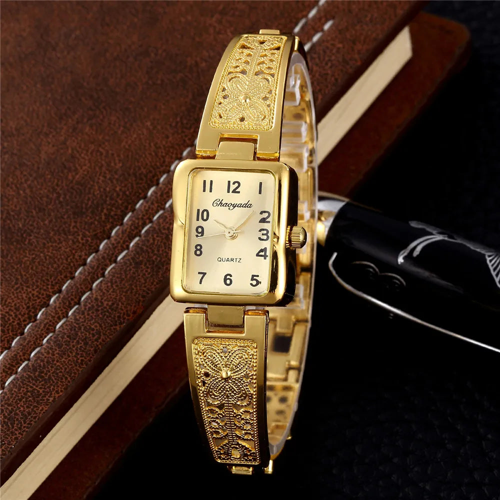 Luxury Gold Women’s Watch – Stainless Steel