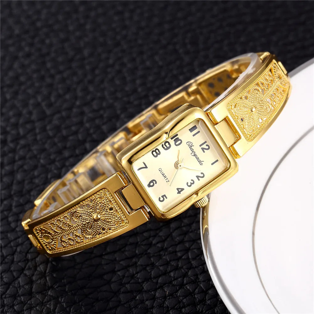 Luxury Gold Women’s Watch – Stainless Steel