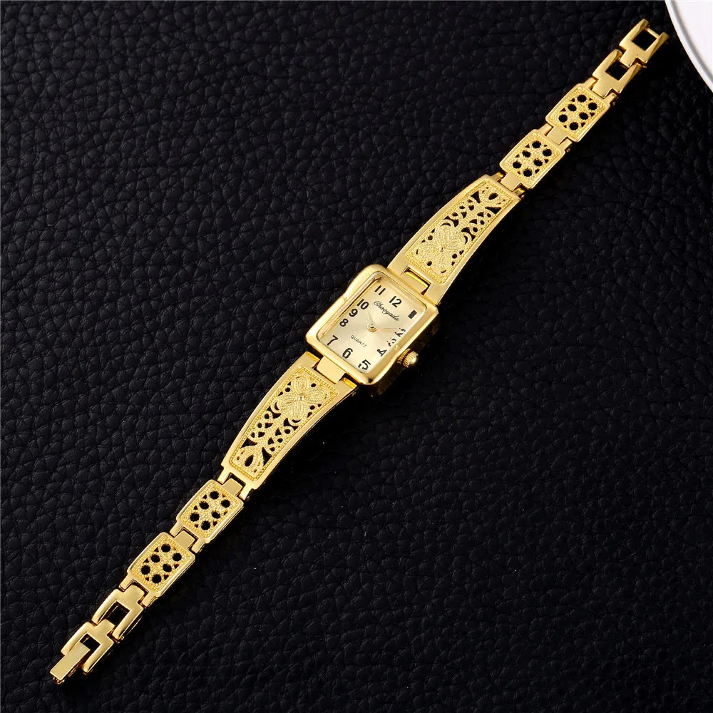 Luxury Gold Women’s Watch – Stainless Steel