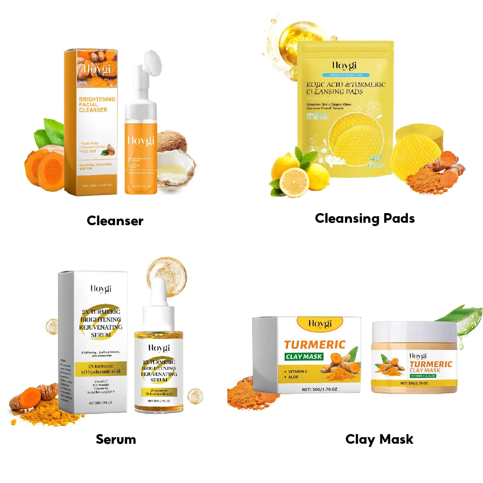 Turmeric + Kojic Acid Cleanser – Dark Spot & Oil Control