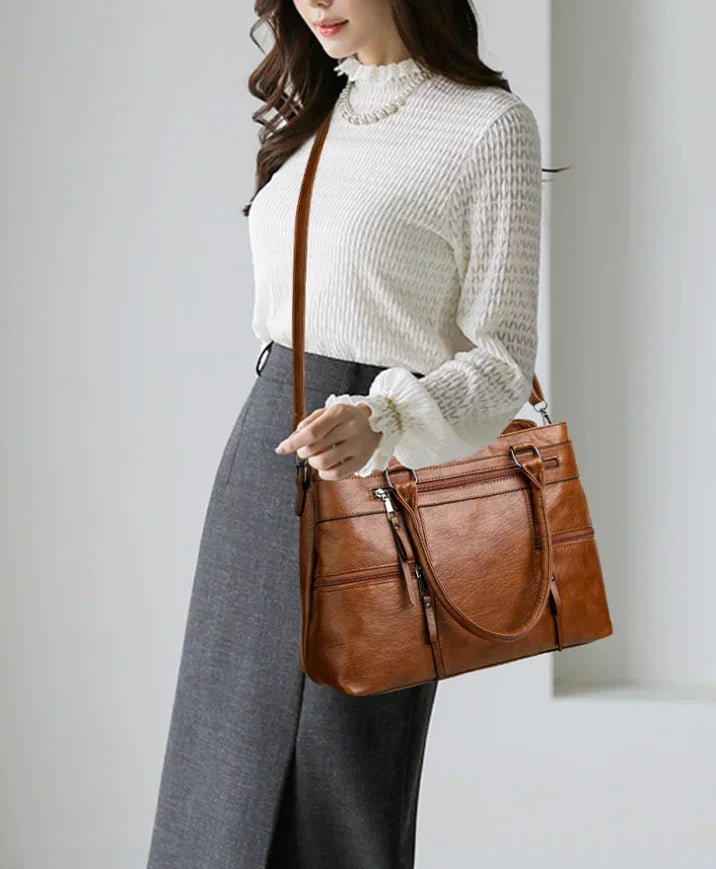 Premium Faux Leather Handbag – Modern & Chic