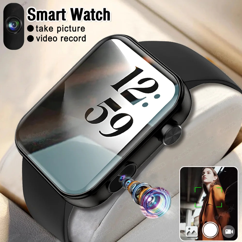 SmartWatch Pro 2025 – Waterproof with Camera