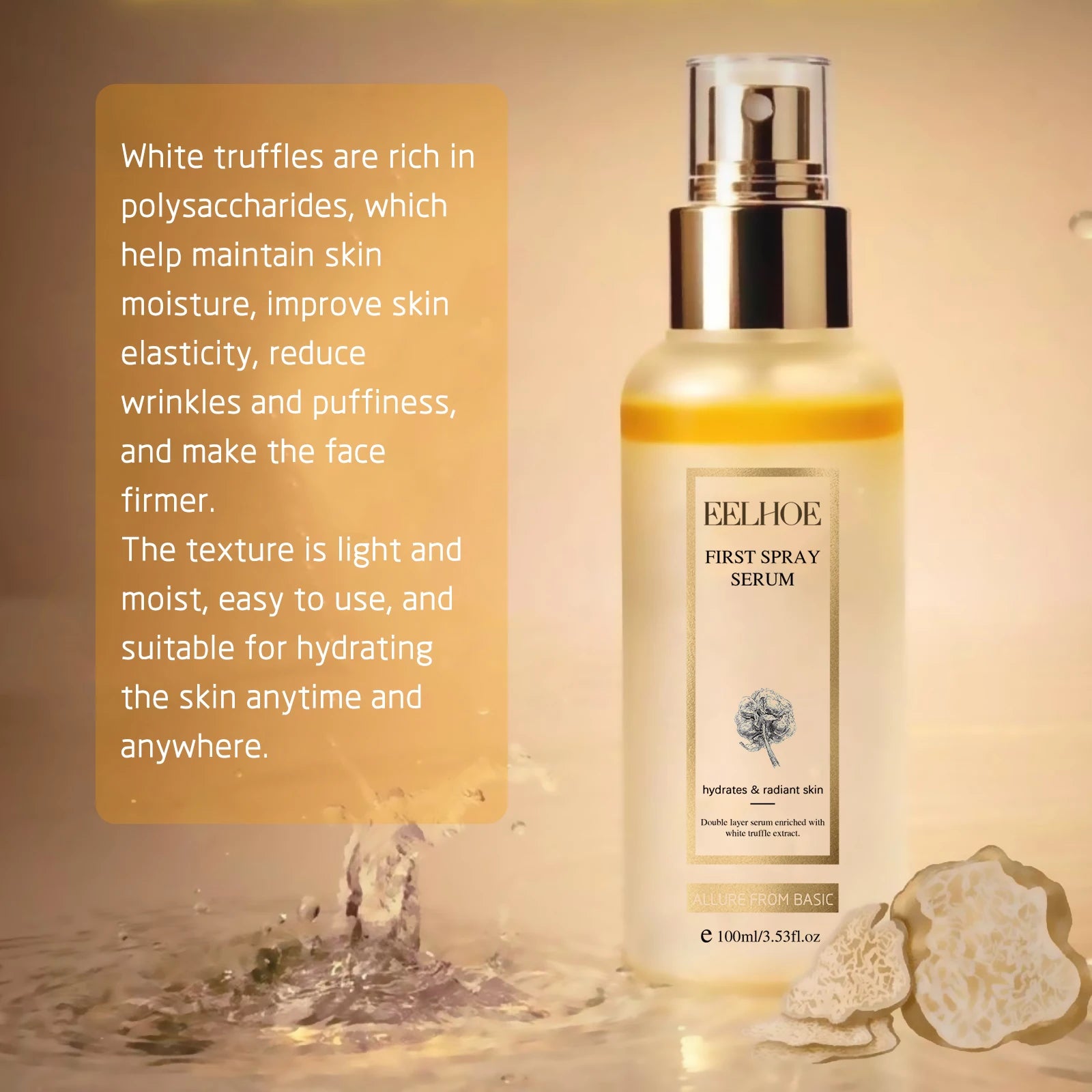 White Truffle Facial Serum – Brightening & Dark Spot Corrector