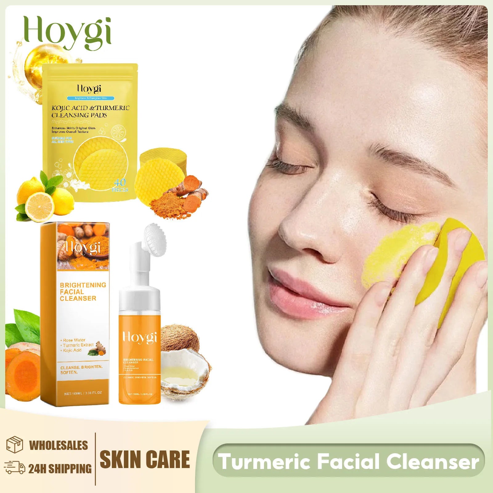 Turmeric + Kojic Acid Cleanser – Dark Spot & Oil Control