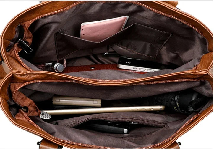 Premium Faux Leather Handbag – Modern & Chic