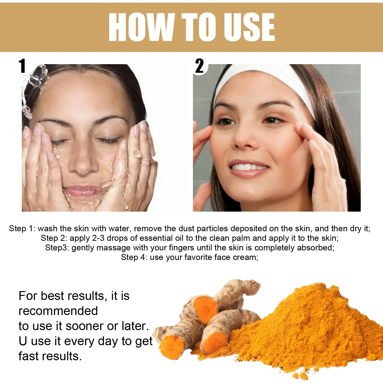 Turmeric Face Serum – Brightening & Deep Nourishment