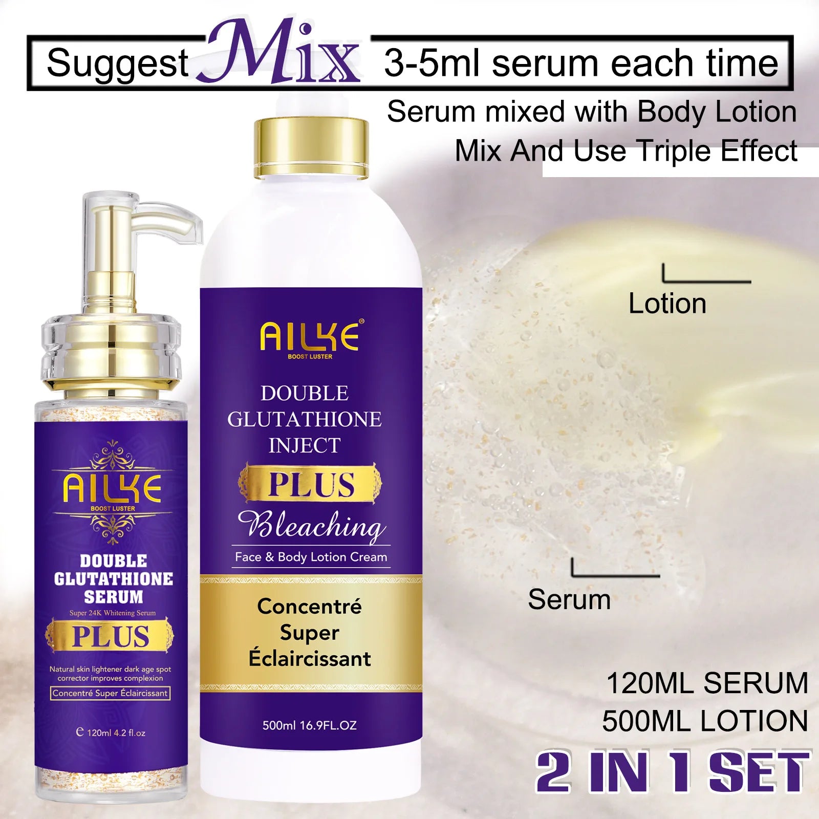AILKE Glutathione Cream – Brightening & Lightening Lotion
