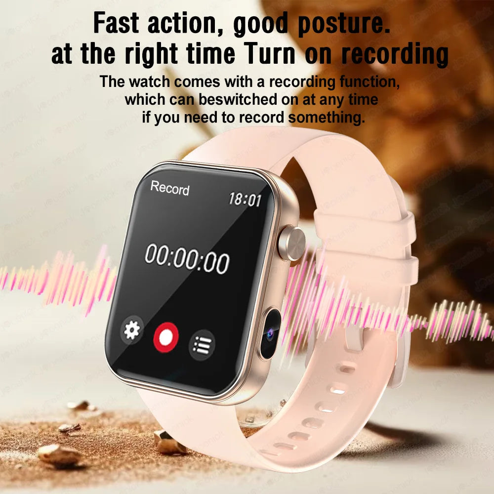 SmartWatch Pro 2025 – Waterproof with Camera