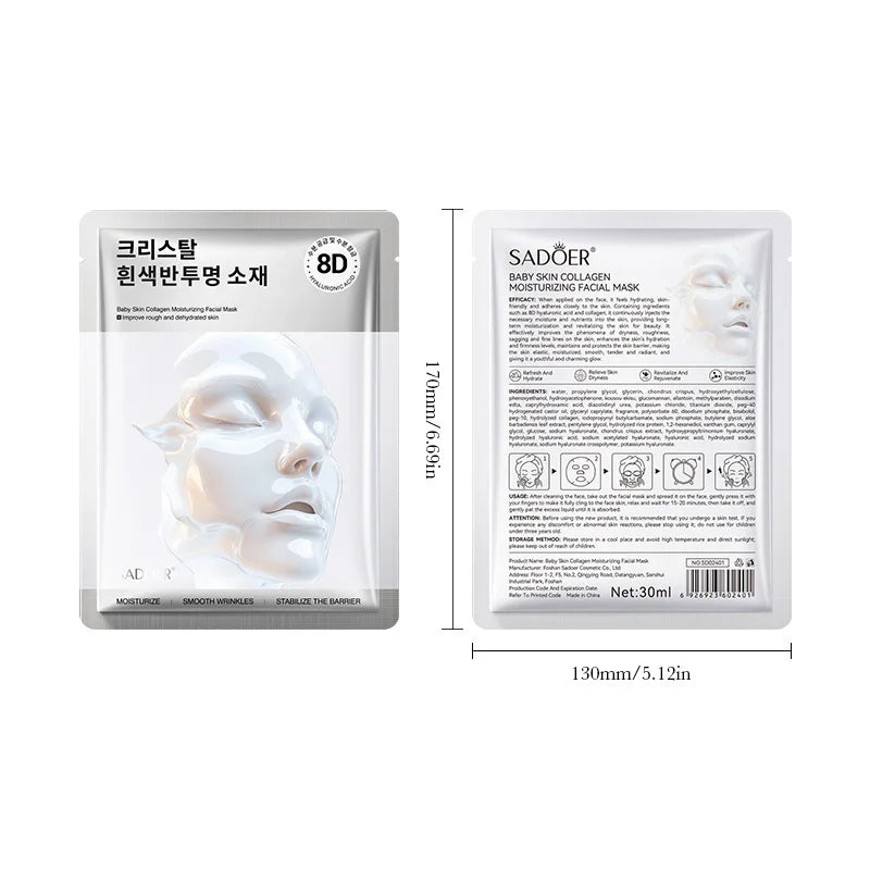 Collagen Glow Face Mask – Hydrating & Brightening