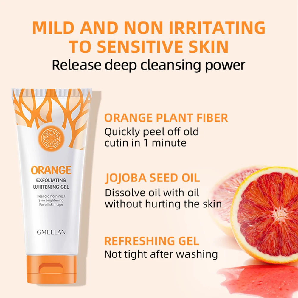 Orange Exfoliating Gel – Brightening & Gentle Scrub