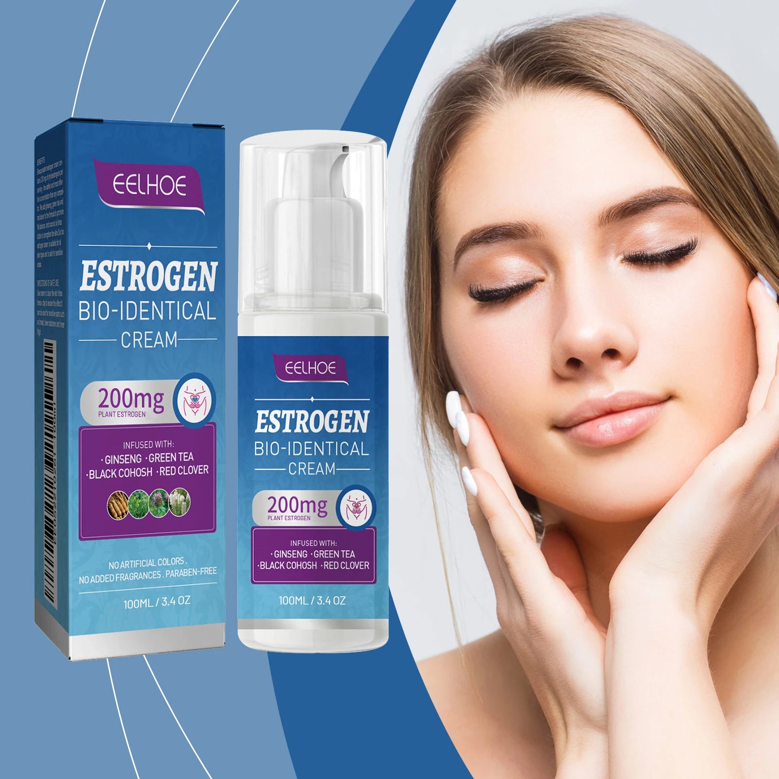 EELHOE Progesterone Cream – Hormonal Balance & Menopause Relief