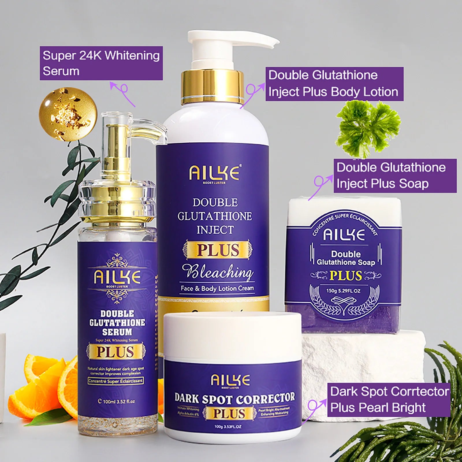 AILKE Glutathione Cream – Brightening & Lightening Lotion
