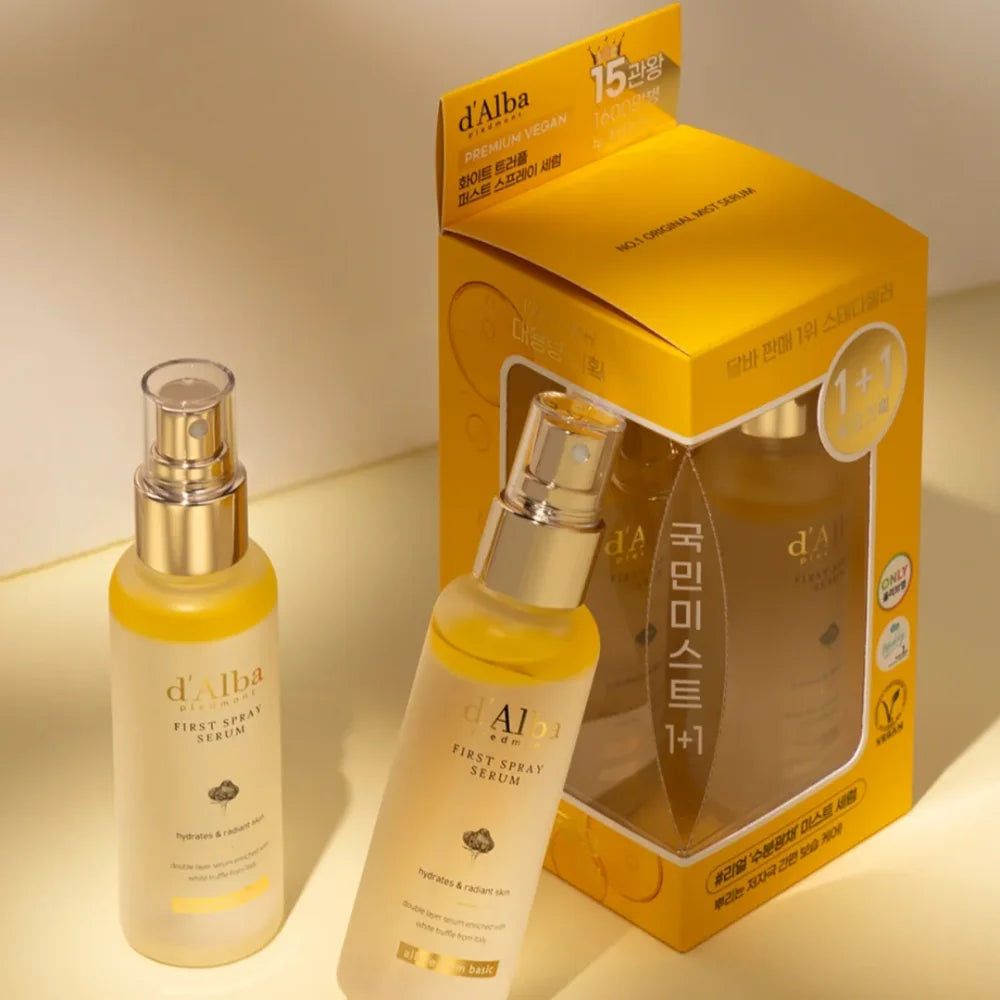 D’Alba White Truffle Mist – SPF50+ Hydrating Sunscreen