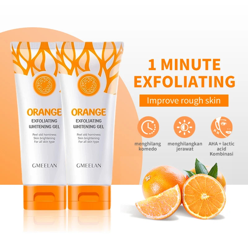 Orange Exfoliating Gel – Brightening & Gentle Scrub