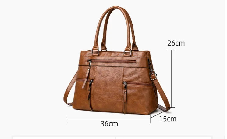 Premium Faux Leather Handbag – Modern & Chic